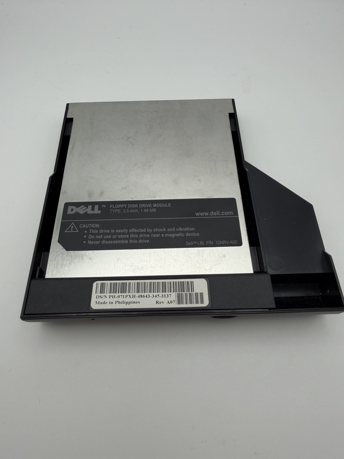 DELL Floppy Disk Drive Module Type 3.5 Inch, 1.44-MB 10NRV-A00