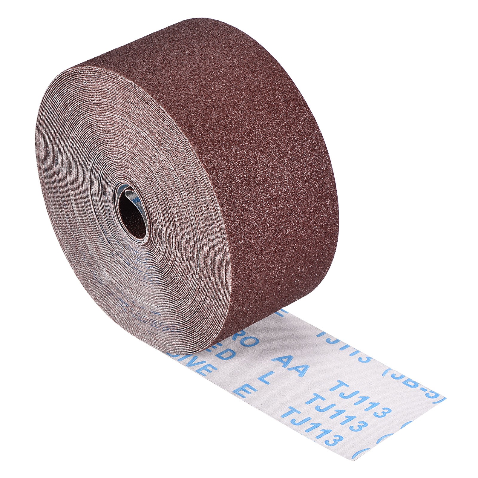 3" x 70Ft Sandpaper Roll, 80 Grit Aluminum Oxide Sand Paper for Floor