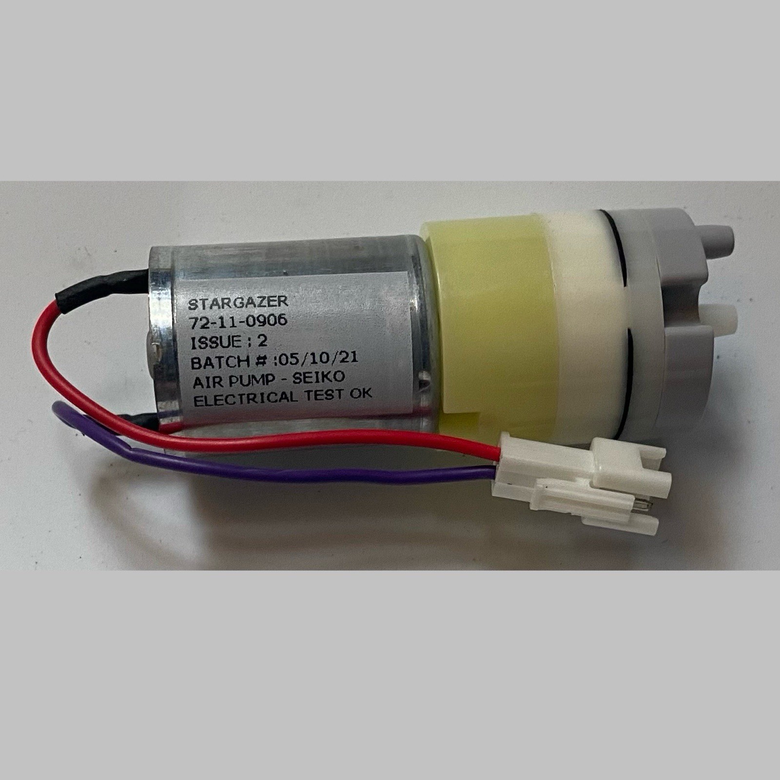 OKEN SIEKO ROLLING DIAPHRAGM MICRO AIR PUMP P05W26R 6VDC Stargazer NEW