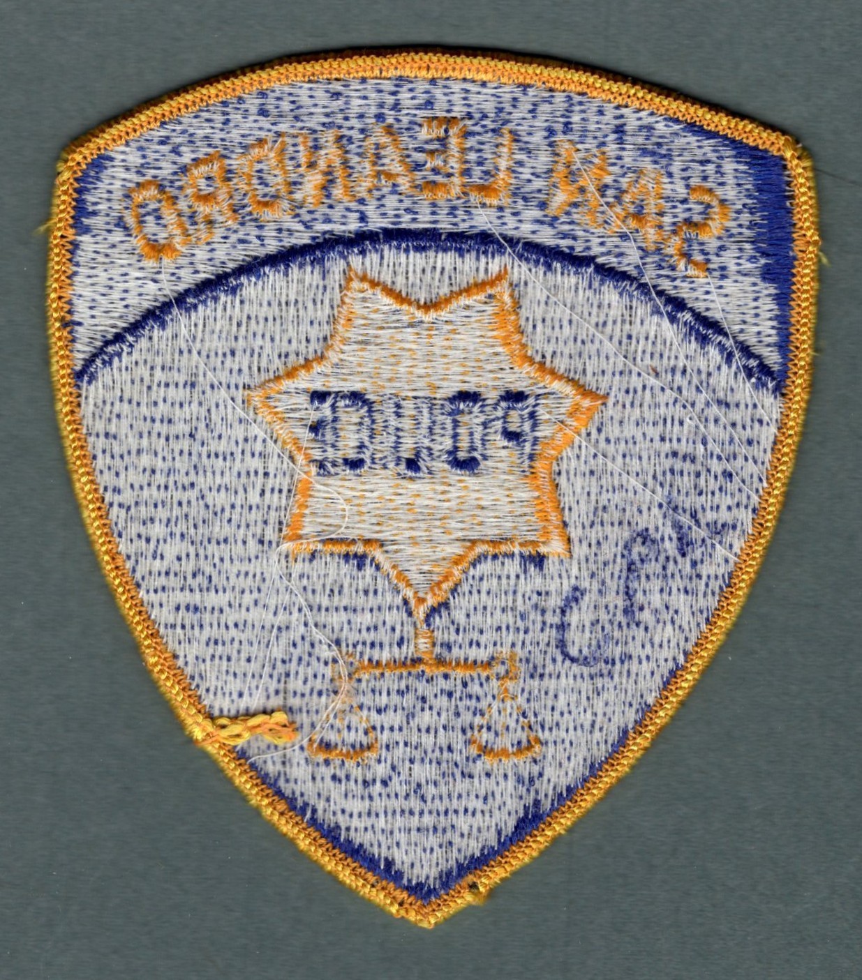 San Leandro California Police Patch