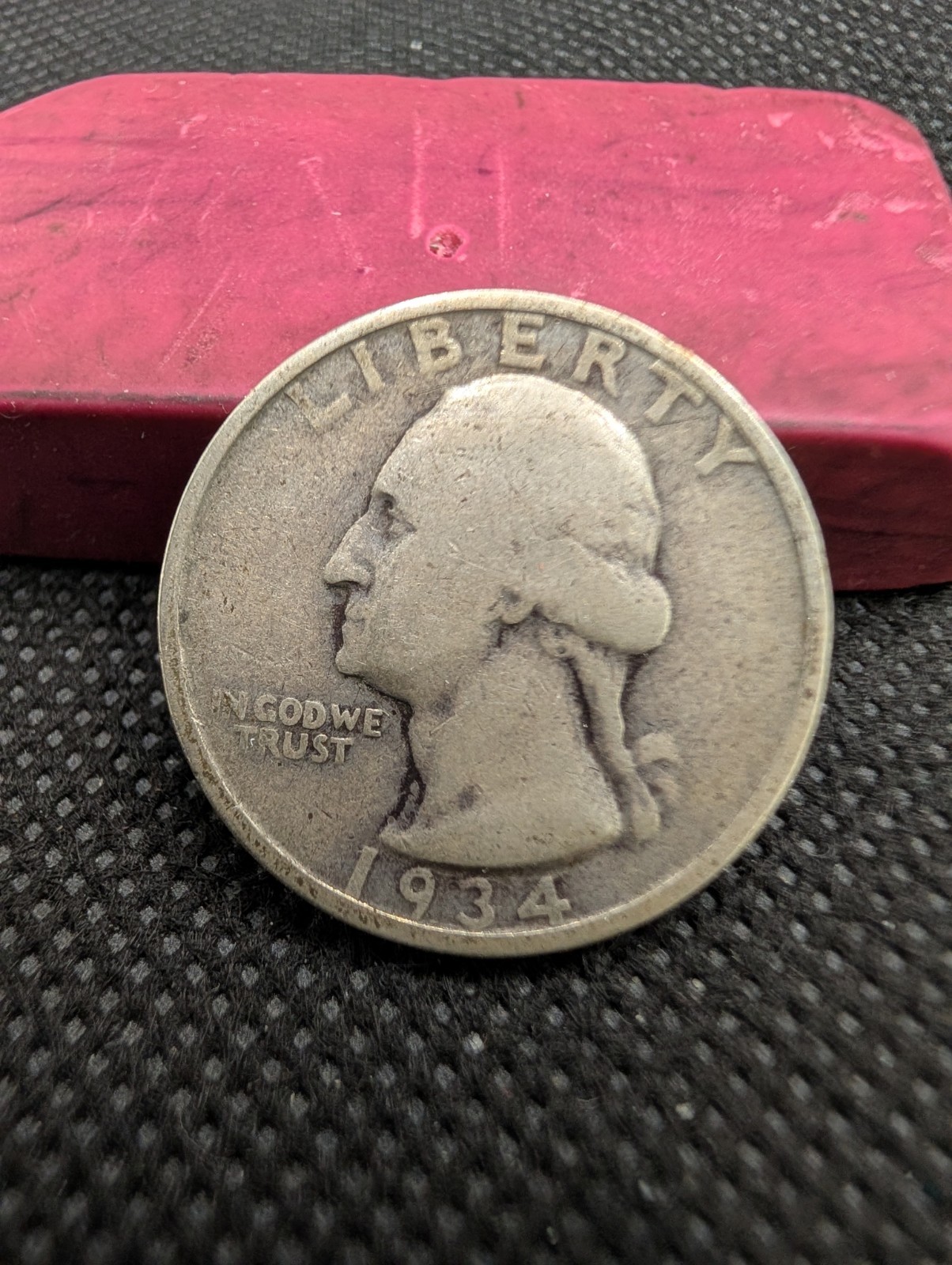1934 Washington Quarter 90% Silver