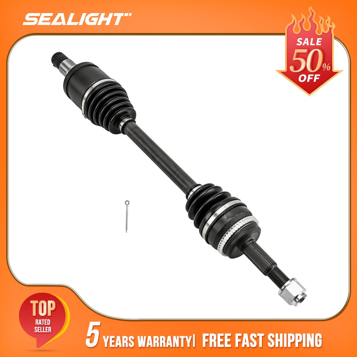 Front Driver Left Side CV Axle Shaft For Toyota Camry L4 2.5L 2012-2017 665410