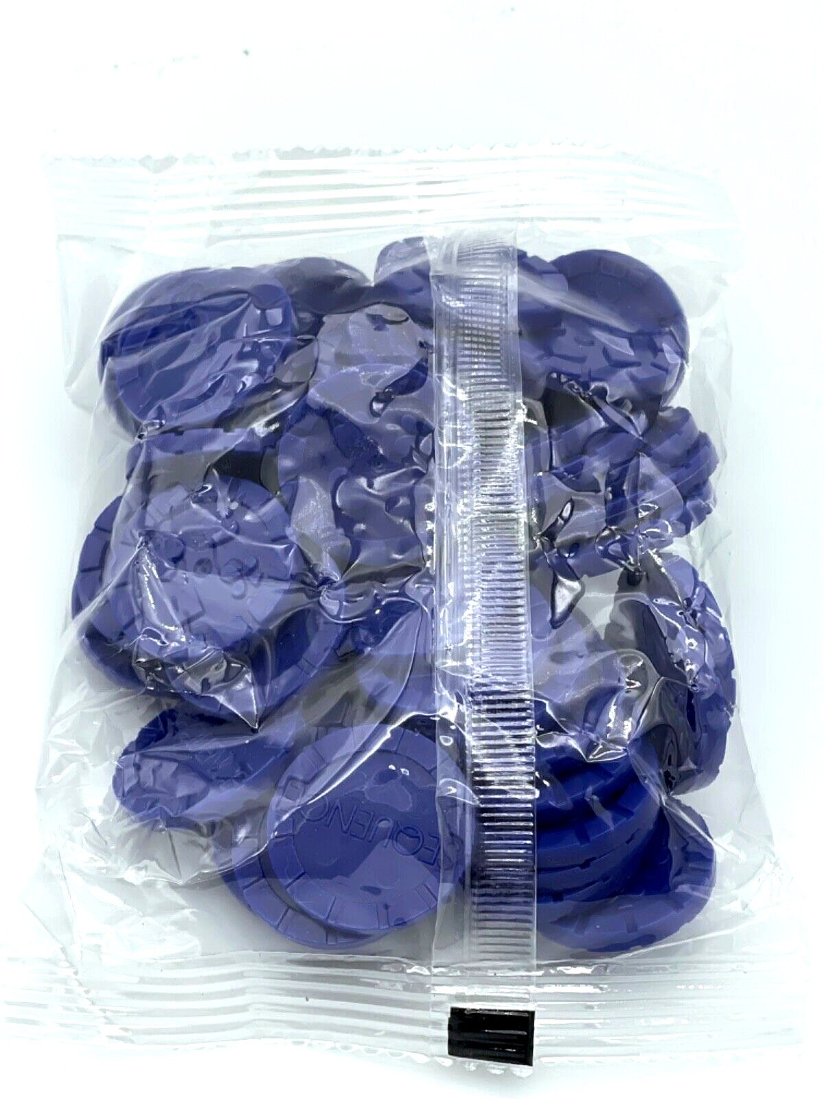 Sequence Chips - Complete Set of 50 Blue Game Replacement Tokens New!