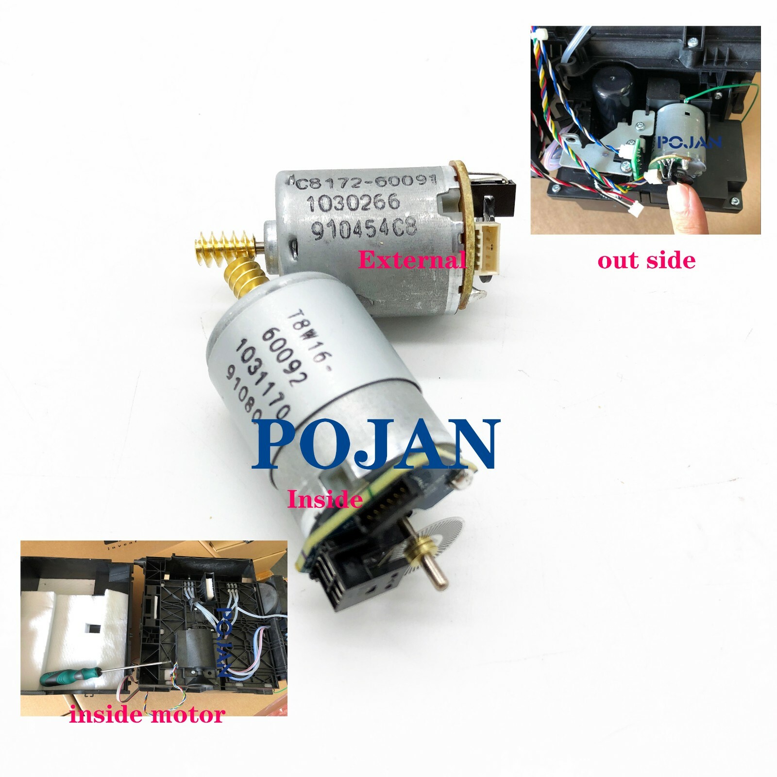 Motor OF Service Station Fit For HP DJ Z6 Z9 T1700 T1708 W6B55-67009 W3Z71-67011