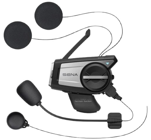 Sena 50C Motorcycle Communication & 4K Camera System with Sound by Harman Kardon