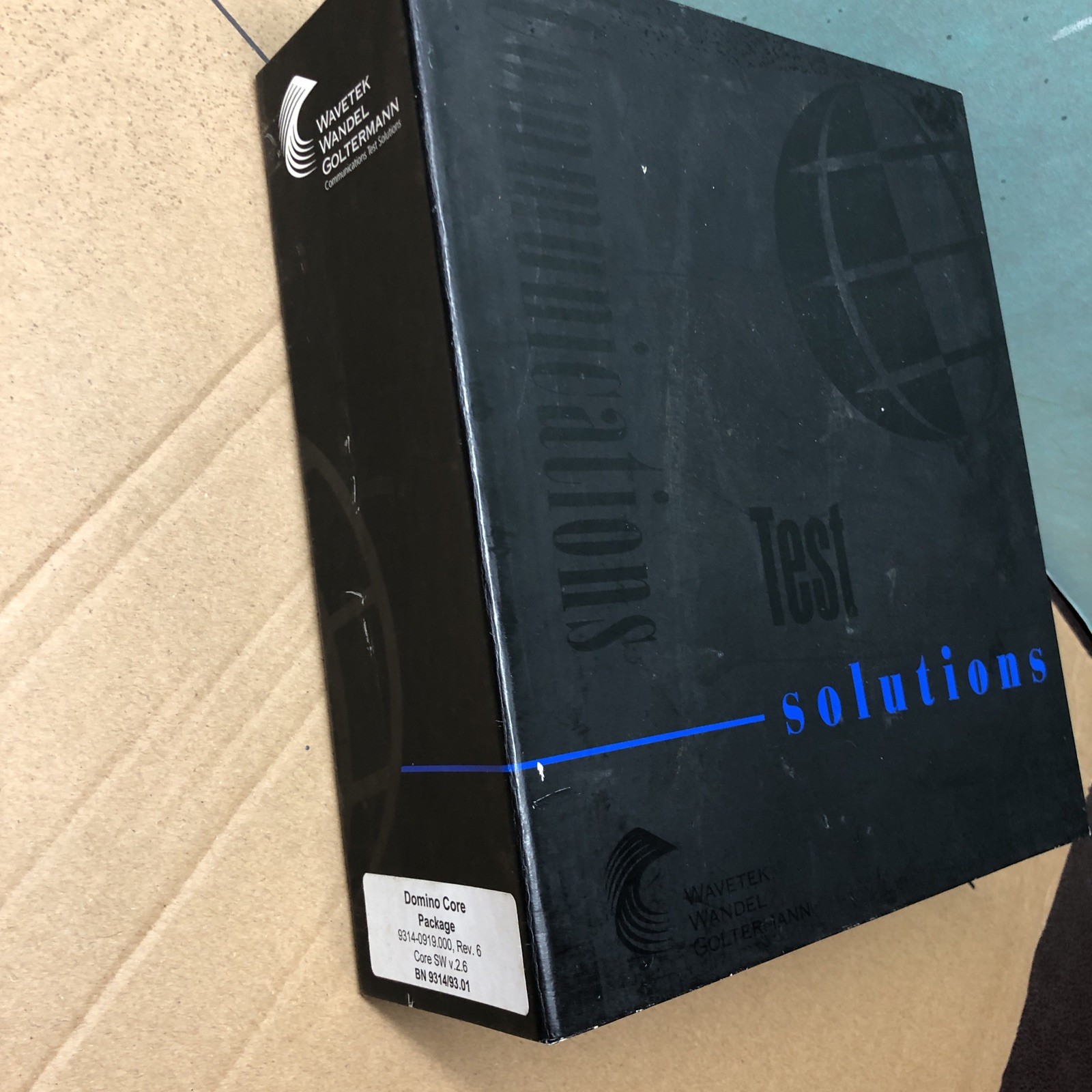 WaveTek Wander Goltermann Domino DA 10 Network Analyzer Protocol Communication