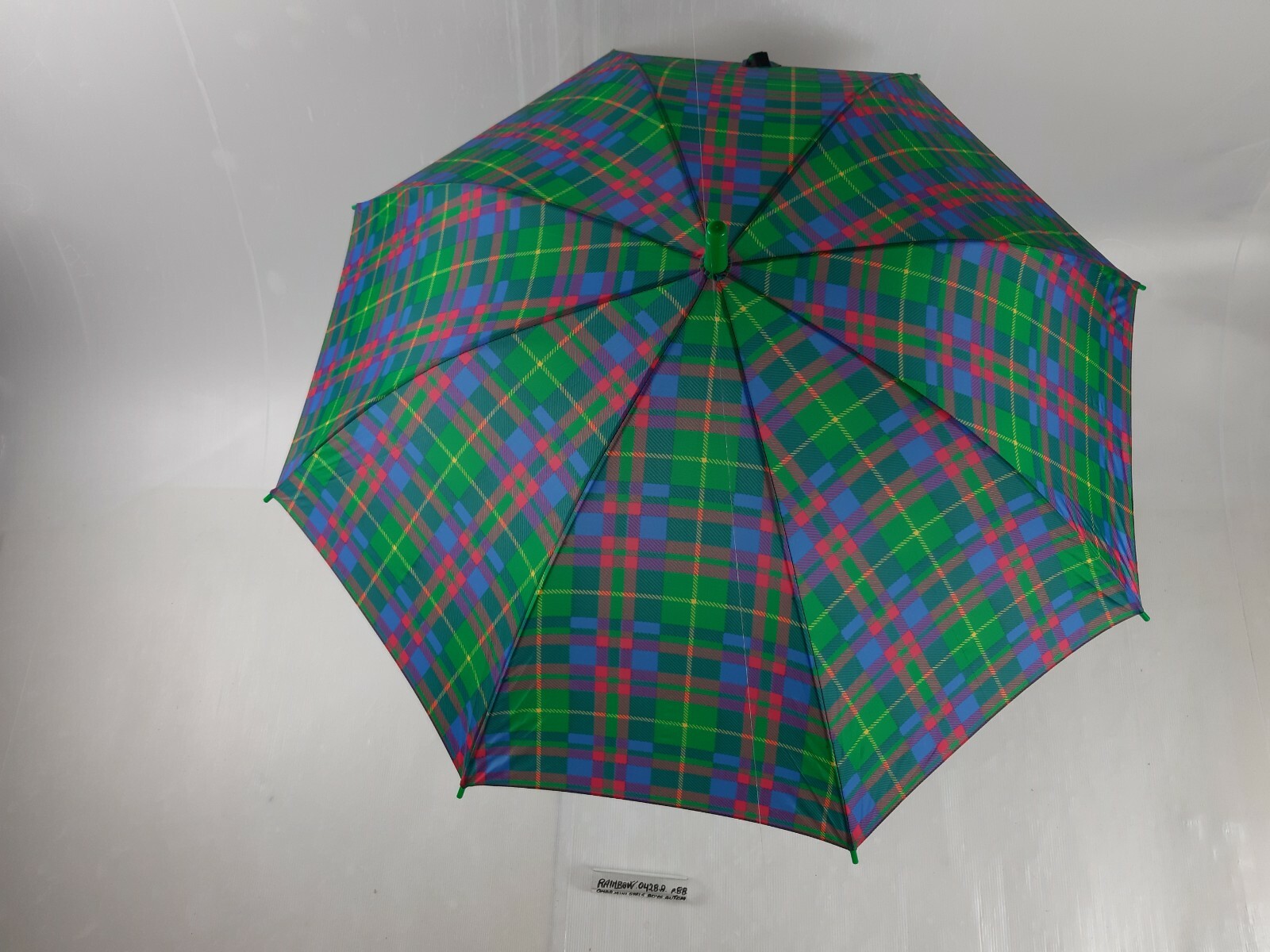 Long/Mini Umbrella - Automatic - Boys - 8 Slats - 0428A - Rainbow