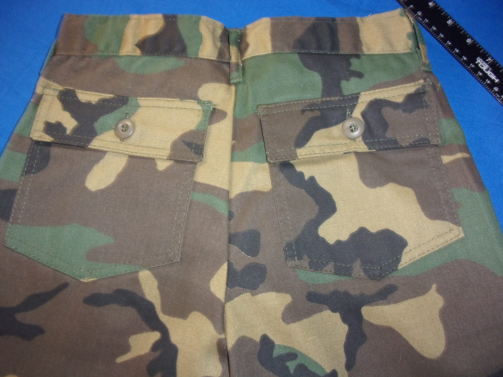 NEW YOUTH BOYS WOODLAND BDU CAMOUFLAGE URBAN PANTS MADE IN THE USA SIZE 16 26 27