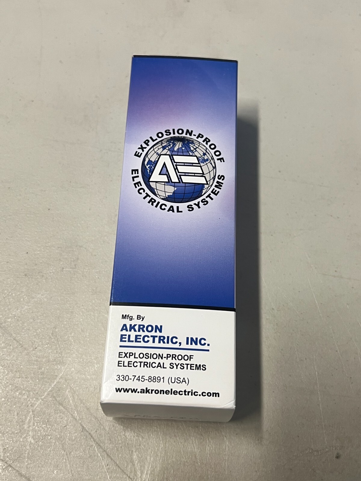 Akron Electric XPBS-FRC explosion proof push button switch New NIB
