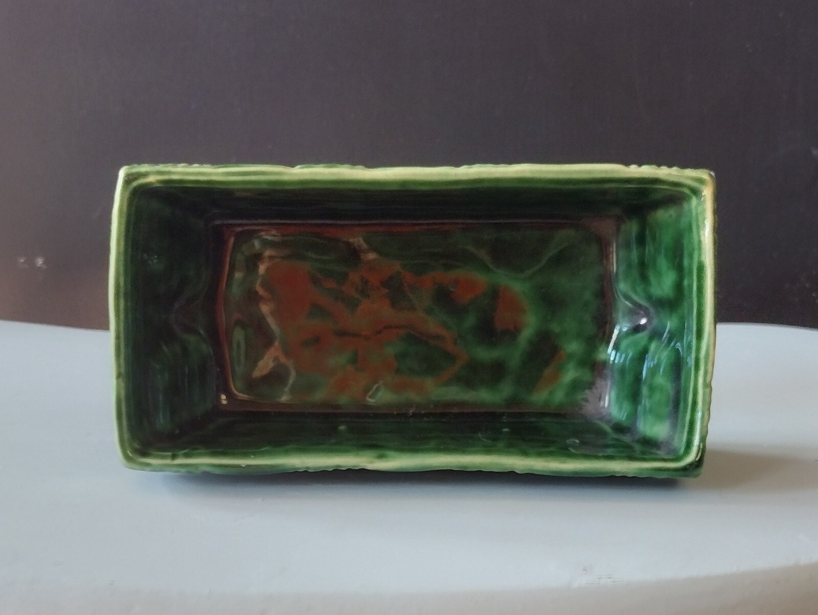 McCoy Pottery Shingle Rectangular Planter