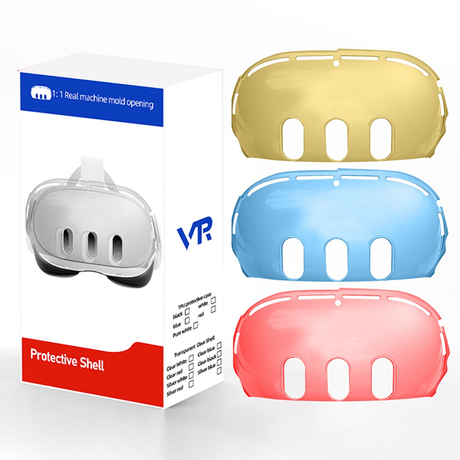 VR Headset Host Protective Shell Cover Protector Case for Quest 3 Accessories