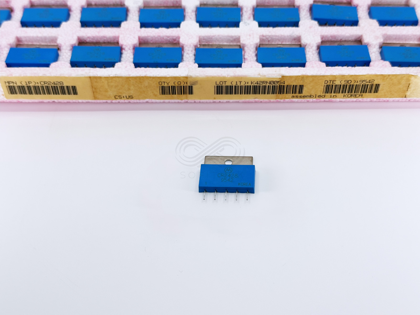 1X CR2428 MOTOROLA Video Driver Hybrid Amplifier IC 5-Pin CR LP