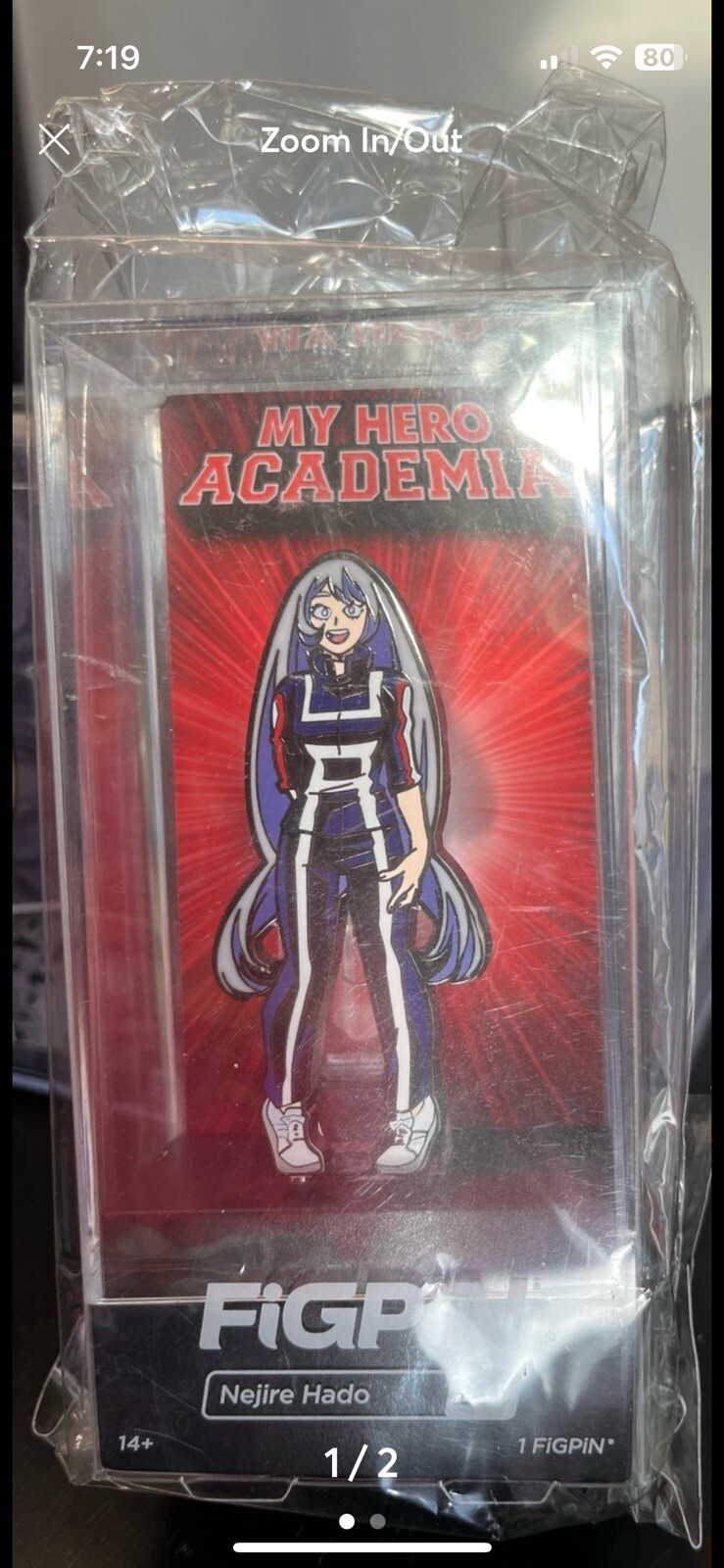 FiGPiN MY HERO ACADEMIA NEJIRE HADO 285