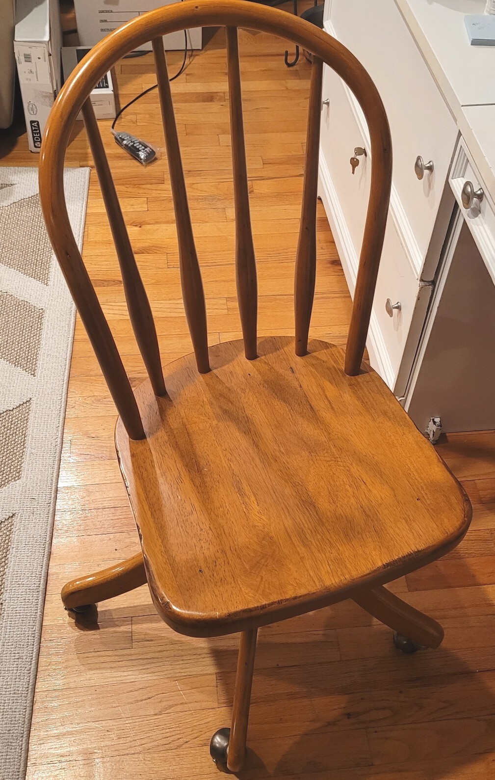 Pottery Barn Wood Swivel Office Chair. Pottery Barn Kids