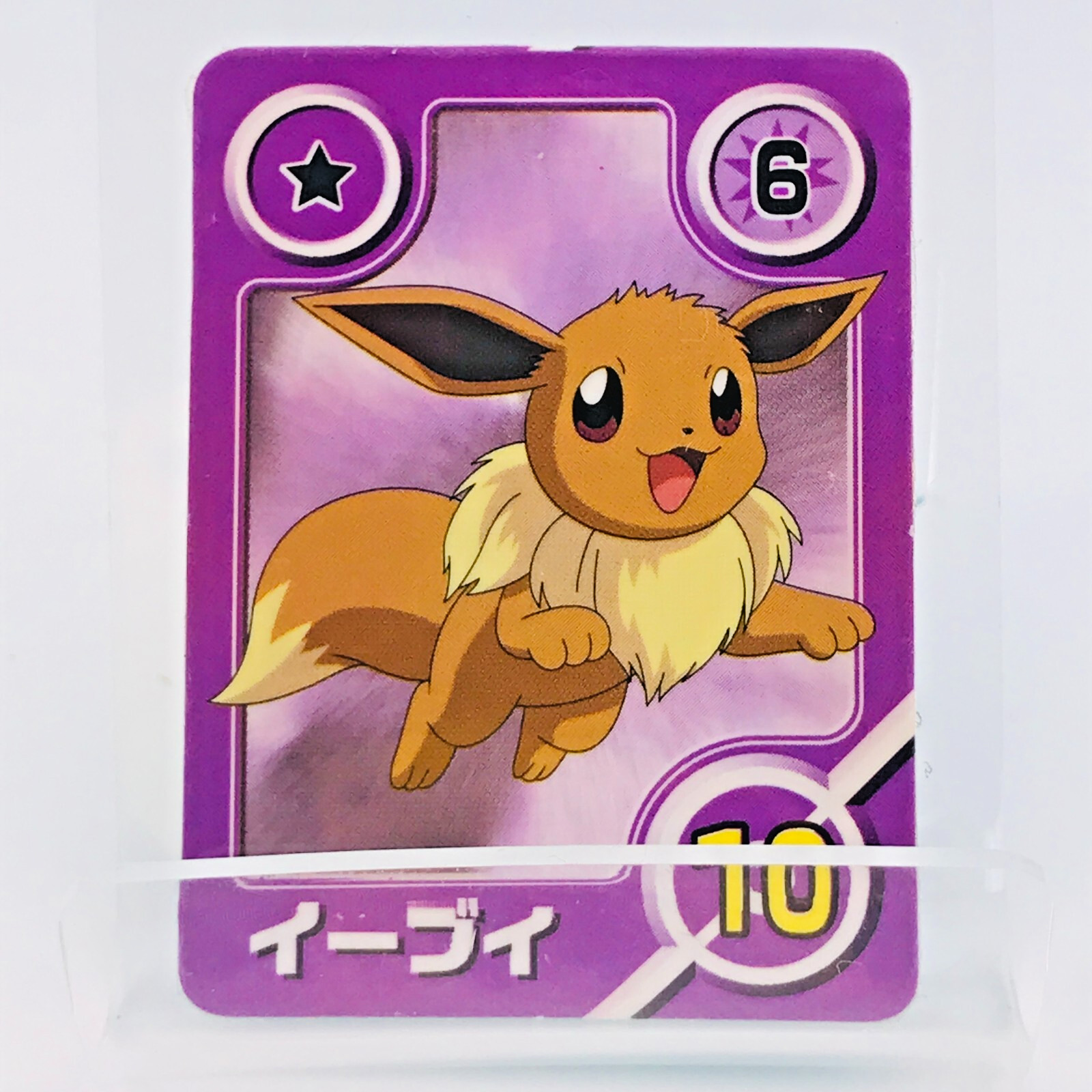 Eevee Pokemon board game Playing Mini Card Takara Tomy 2007 Japan Rare F/S