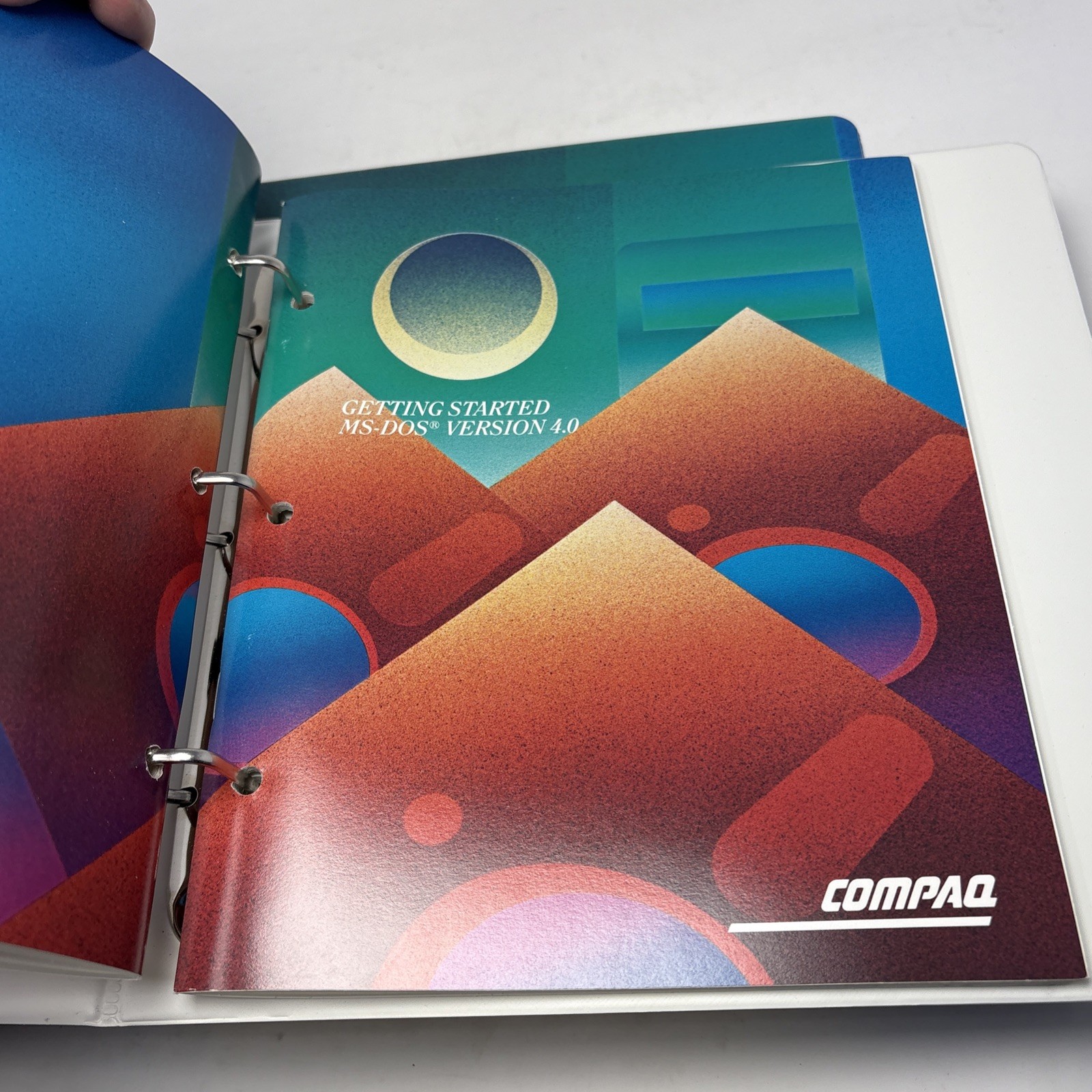 Manuals For MS-DOS Version 4.0 Shell and Fastart Compaq NO DISKS
