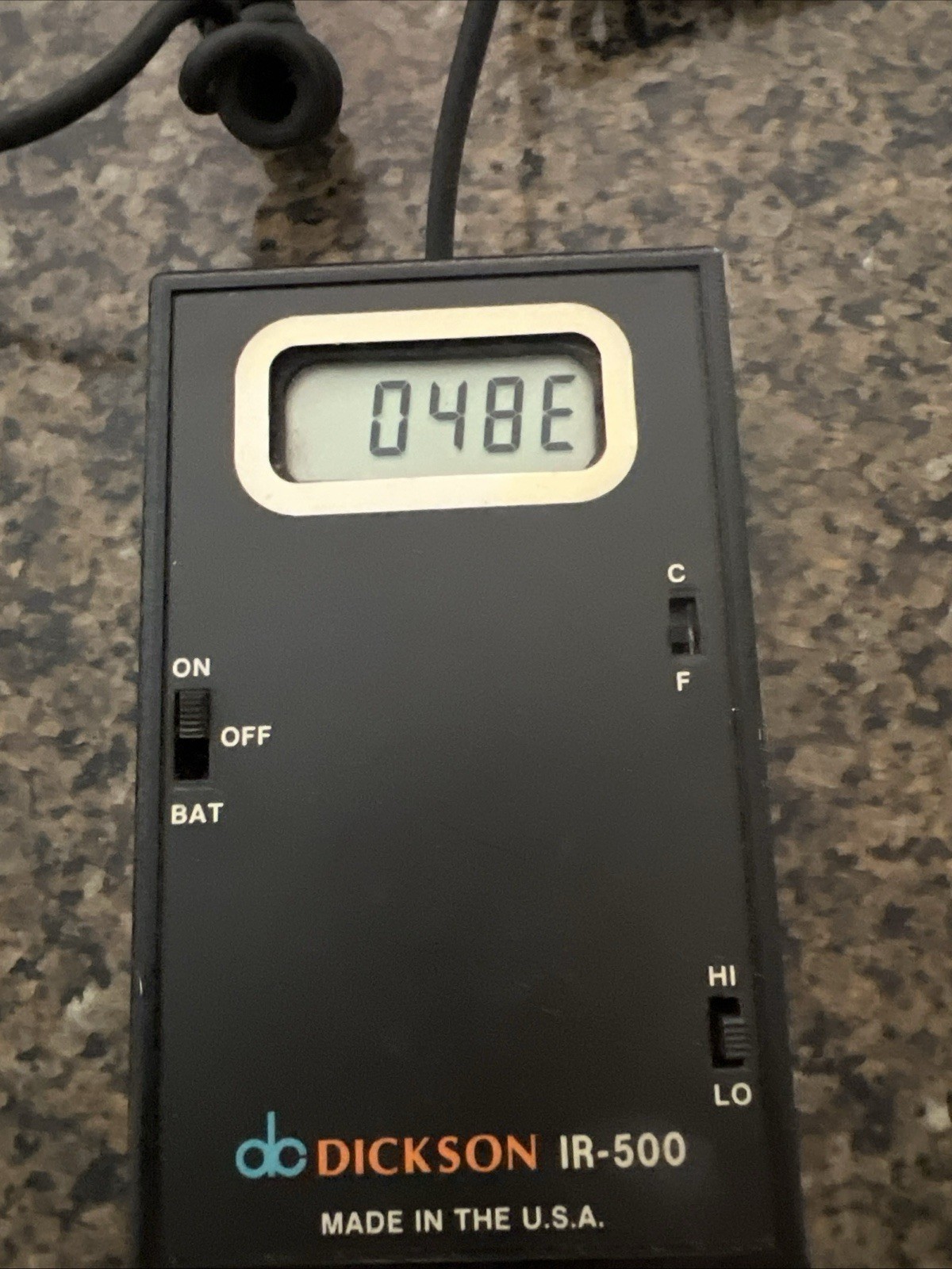 DC Dickson (IR-500) Infrared Temperature Measuring Sensor 9V-DC