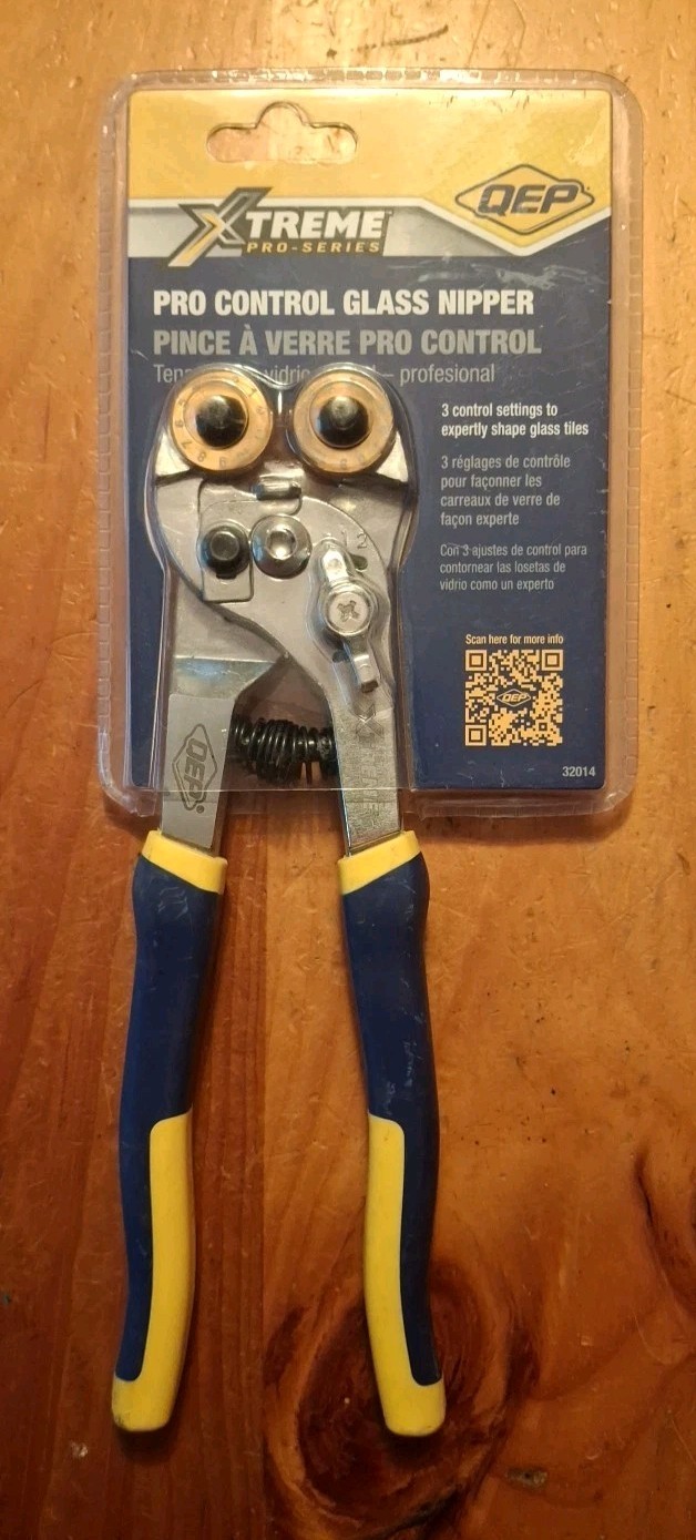 QEP Xtreme Pro Control Glass Tile Nipper Tool 32014