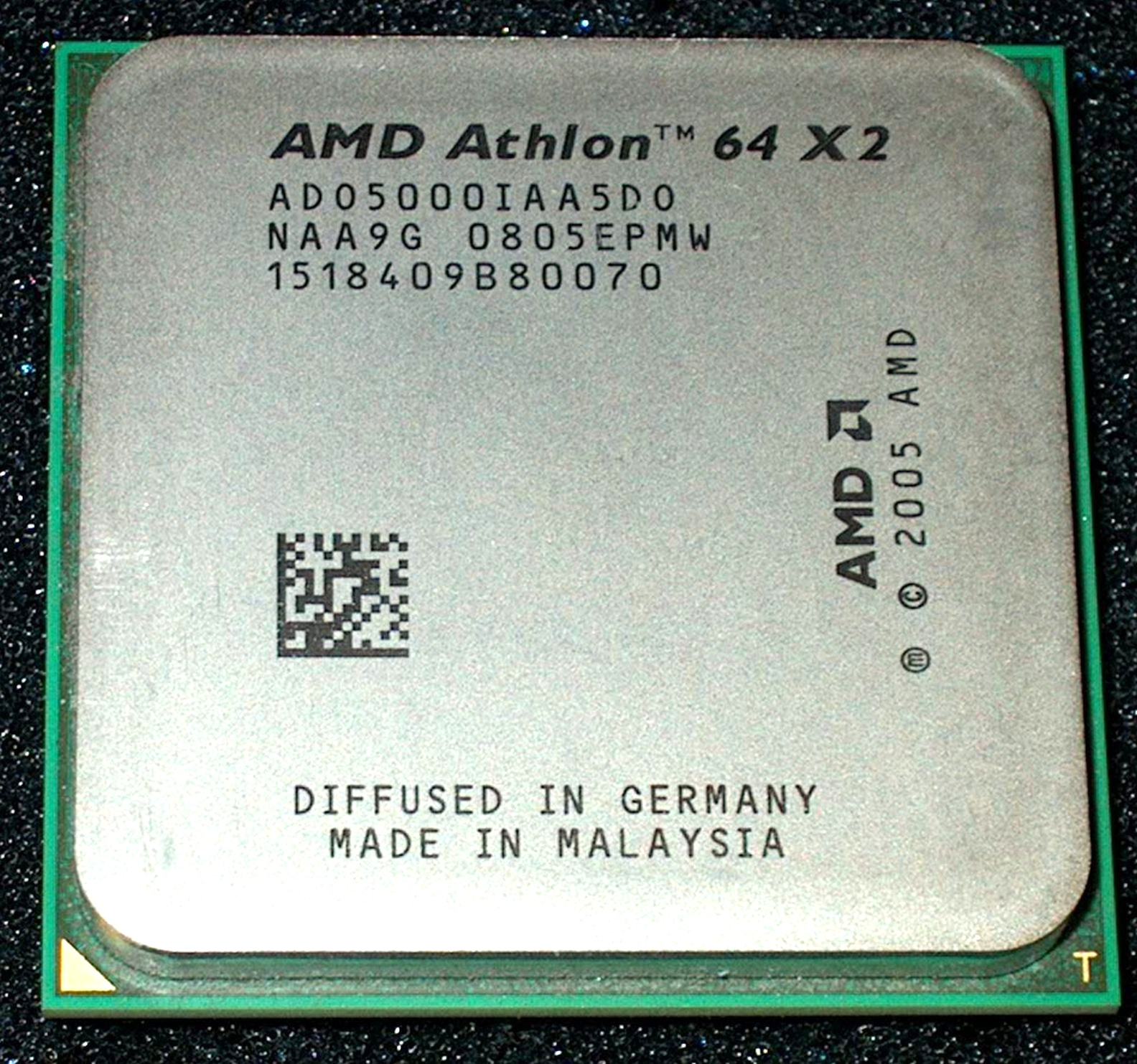 AMD Athlon 64 X 2 5000+ 2.6GHz Dual-Core Processor, ADO5000IAA5DO, AM2-US SELLER