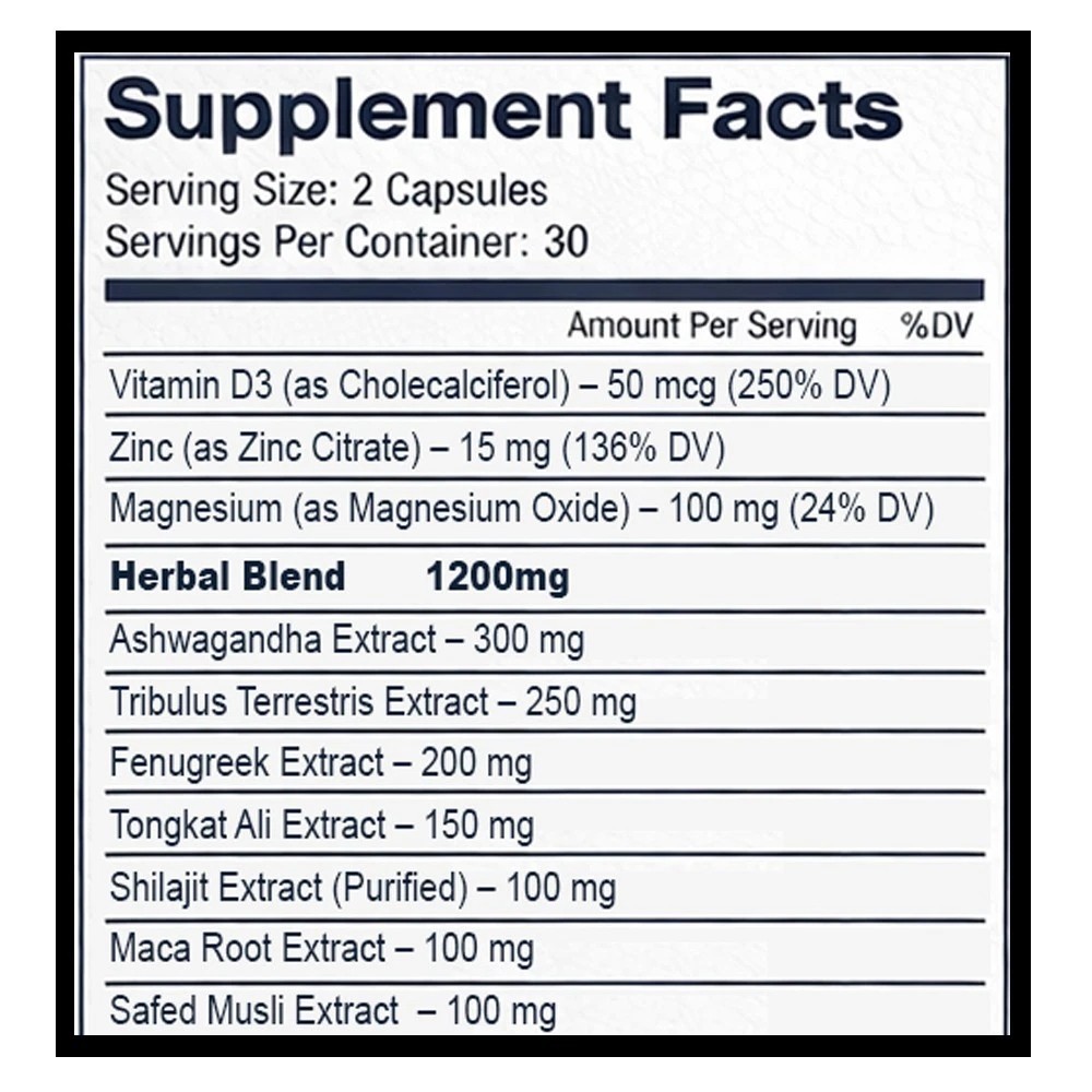 (3 pack) Eremax Capsules, Eremax Premium Performance Supplement - (180 Capsules)