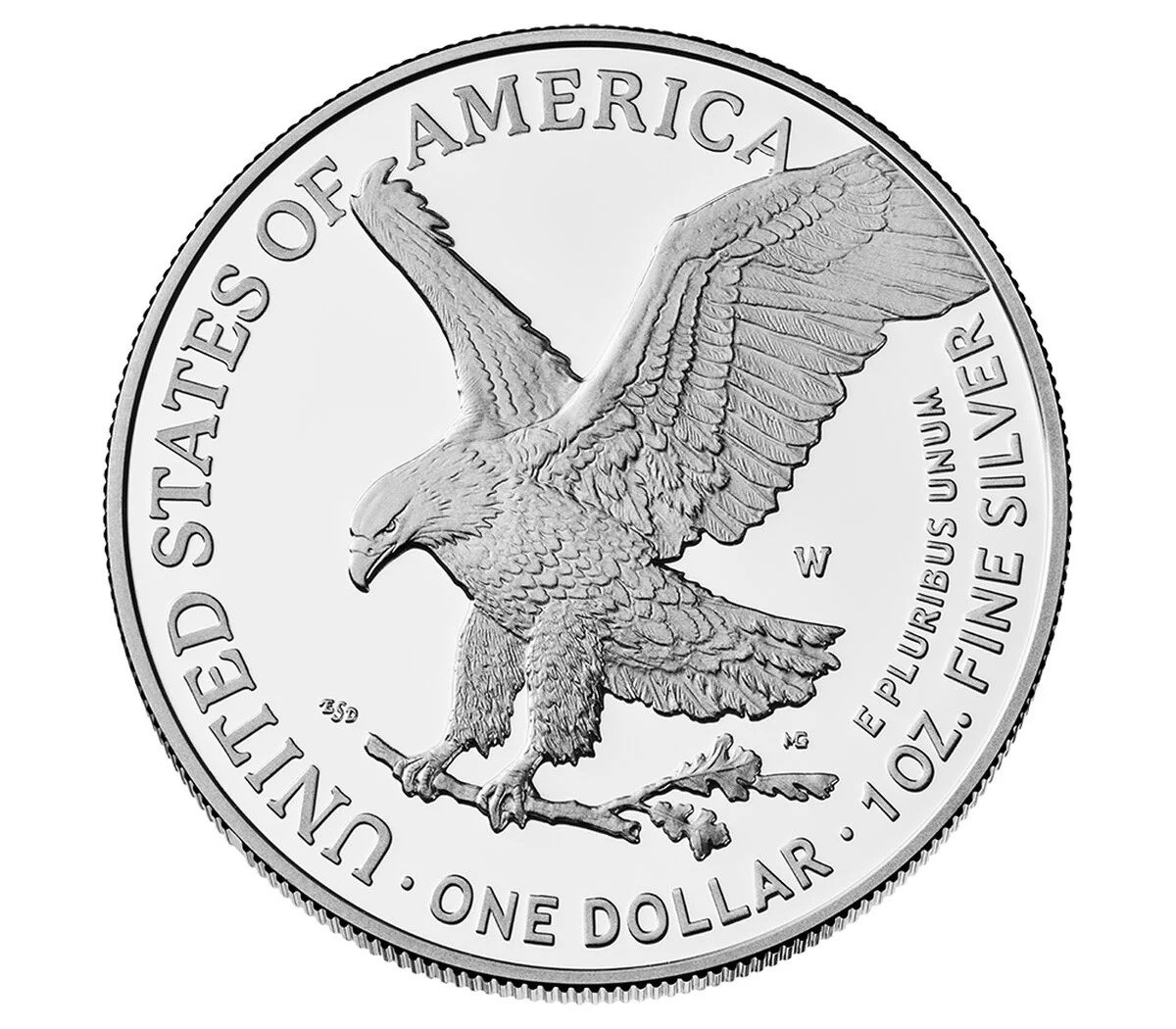 American Eagle 2026 One Ounce Silver W Proof Coin 250th Privy