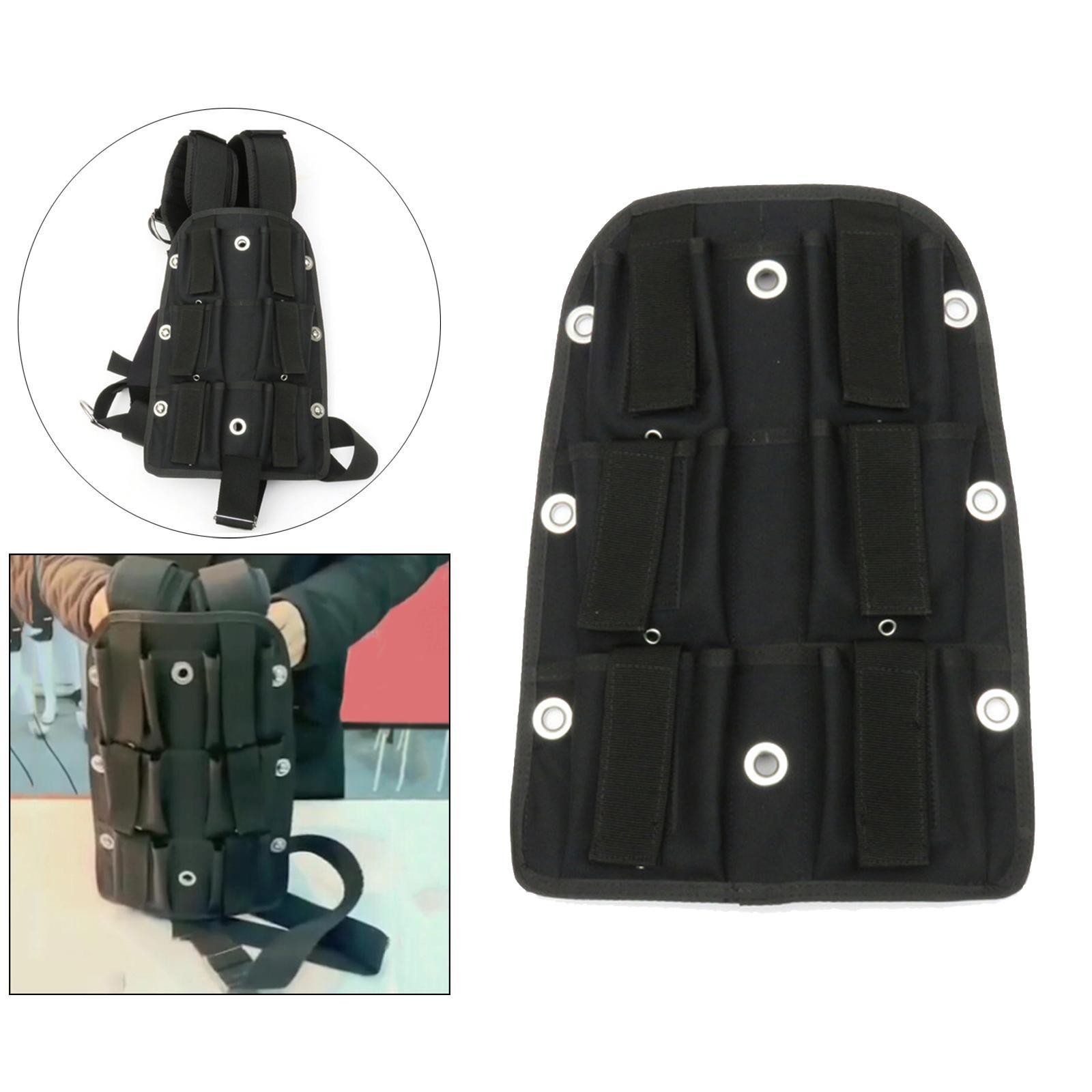6kg Diving Backplate Harness Dive weight Training  plate Dry Suit Pad