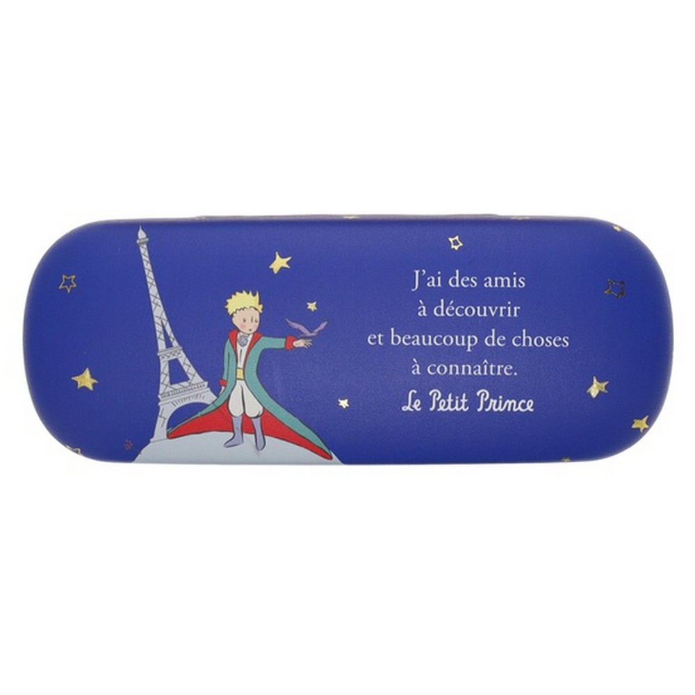 Kiub The Little Prince Glasses Case in Prince Dress and Eiffel Tower (16.3x6....