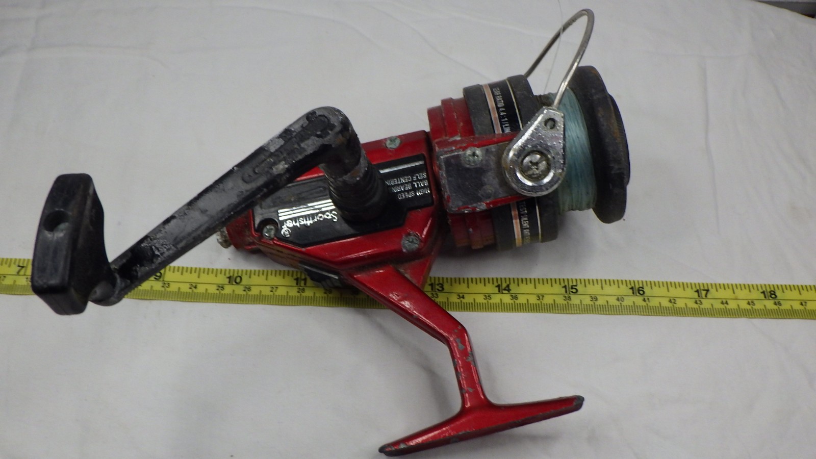 Vintage Sportfisher 450 ZR Red Spinning Reel