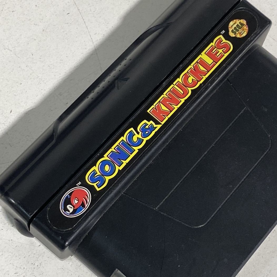 Sonic & Knuckles Sega Genesis Authentic Cartridge Only Loose