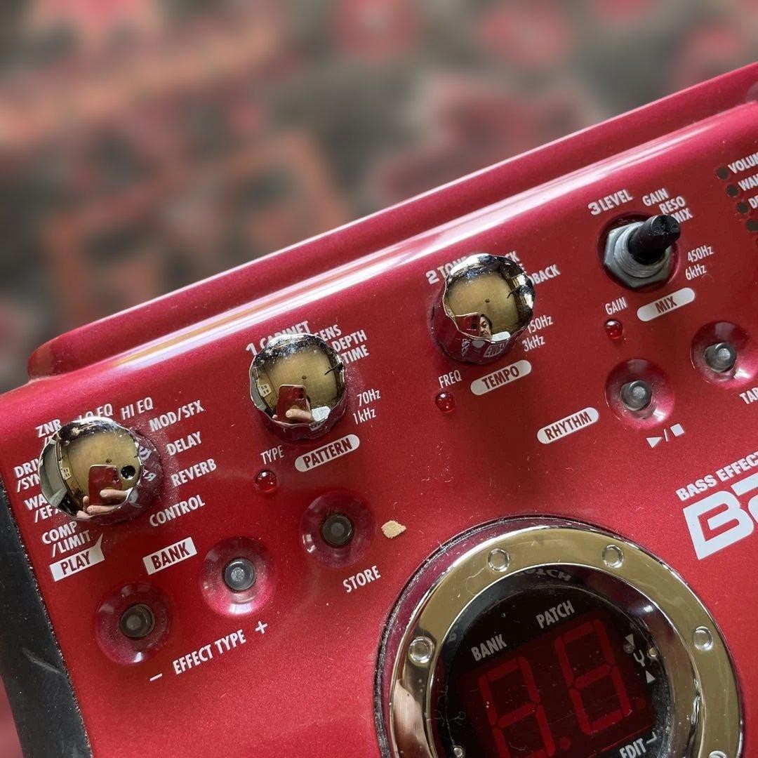 Zoom B2.1u Bass Effects Pedal, Used, Missing Knob, Untested