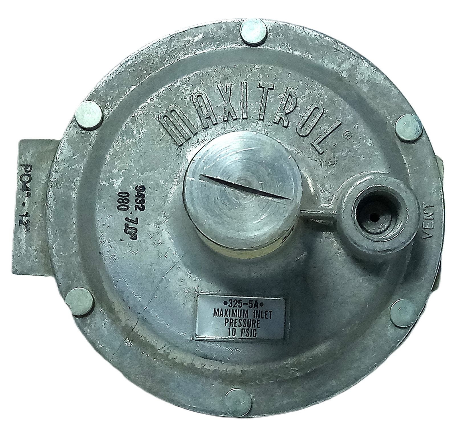 Maxitrol 325-5A 10 psig Gas Regulator