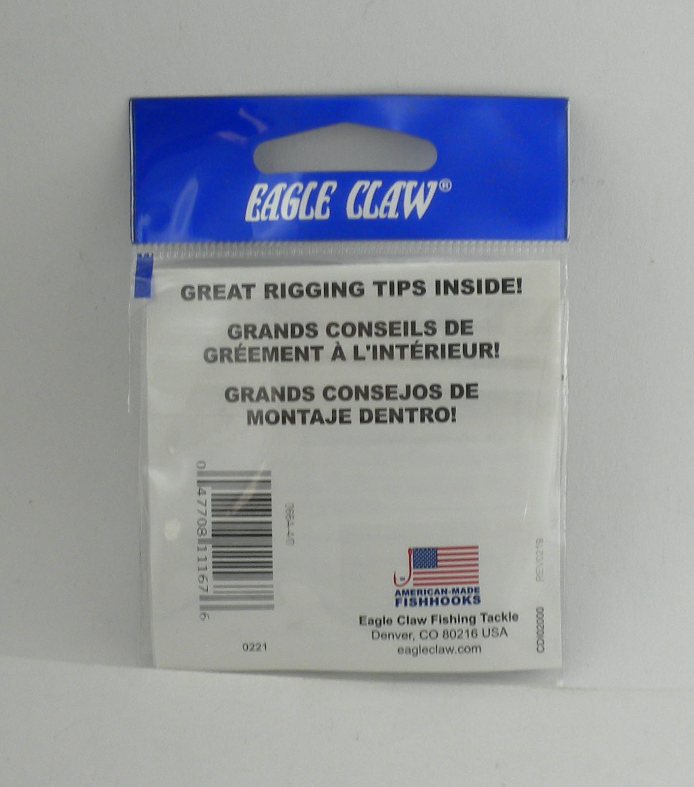 Eagle Claw 66A #2 10Ct Seaguard Extra Long Shank Hooks