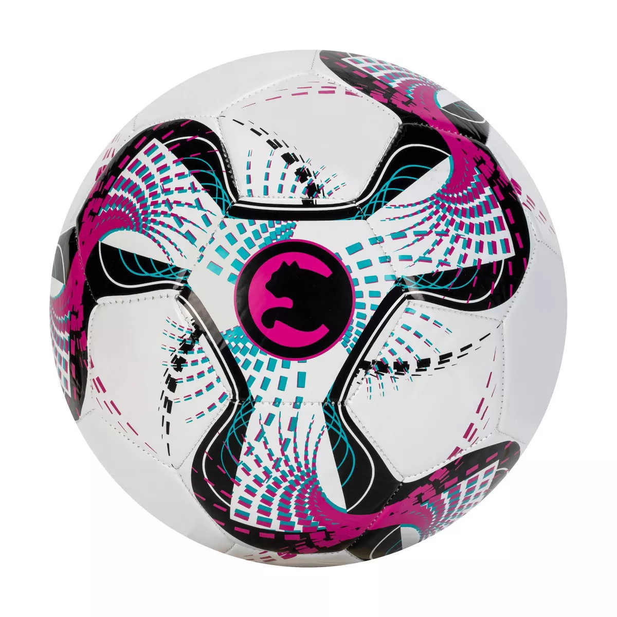 PUMA PROCAT BY PUMA ETHER SOCCER BALL - PURPLE TEAL BLACK