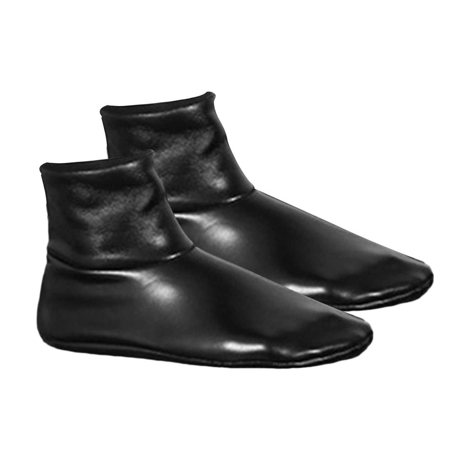 Leather Socks Waterproof Fleece Feetwear Cold Weather Soft Slipper Socks