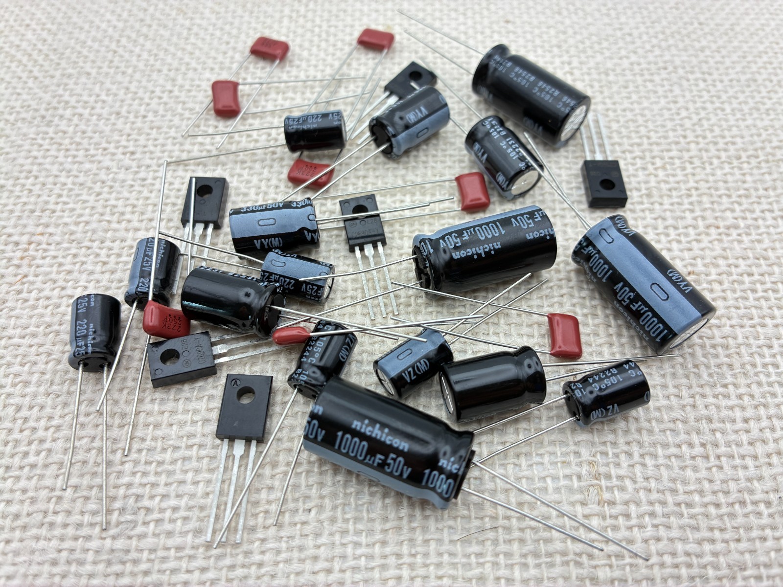 Thorens TD-316 TD-321 Restoration kit repair recap capacitor rebuild