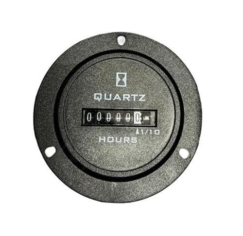 TRUMETER 732-0001 HOURMETER 2IN DC QUARTZ 10-80VDC ROUND 85097-45