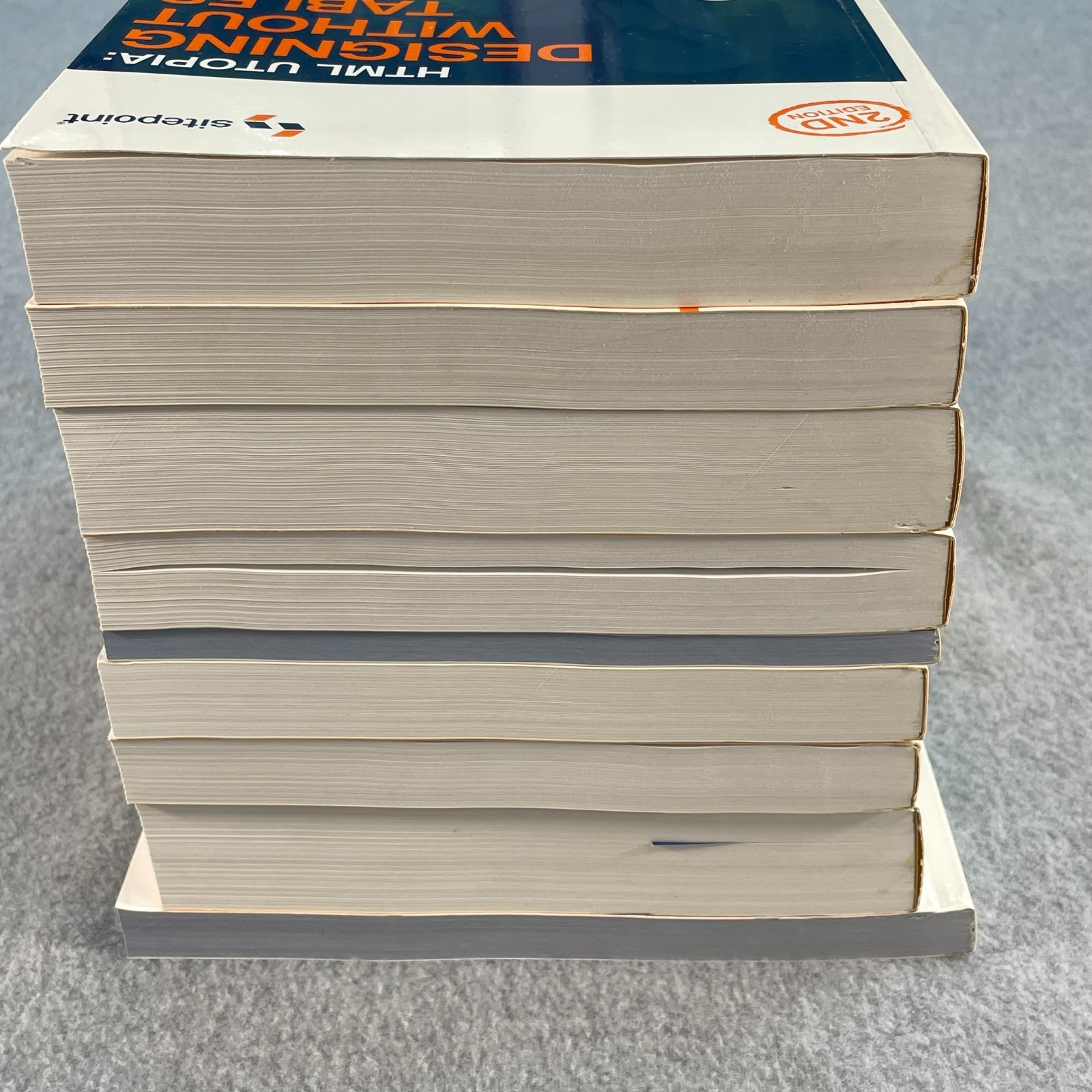 SitePoint Web Design Books Lot 9 PHP5 CSS Anthology HTML JavaScript Vintage Tech