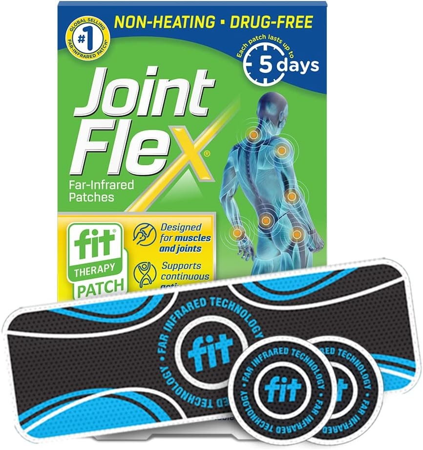 JointFlex FIT Therapy Far Infrared Patch Trial Pack, Supports Continuous Active