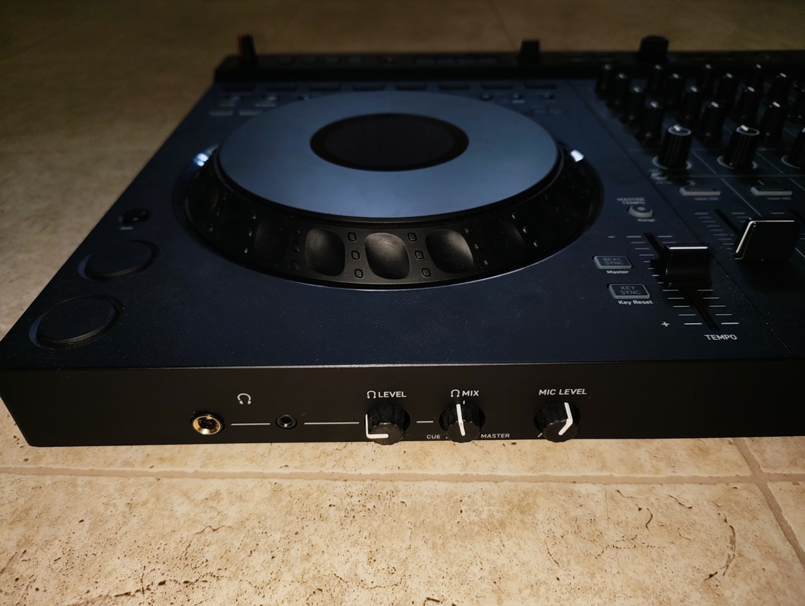 AlphaTheta DDJ-GRV6 2-Deck 4-Channel DJ Controller w/ Mixer, Beat FX, Black