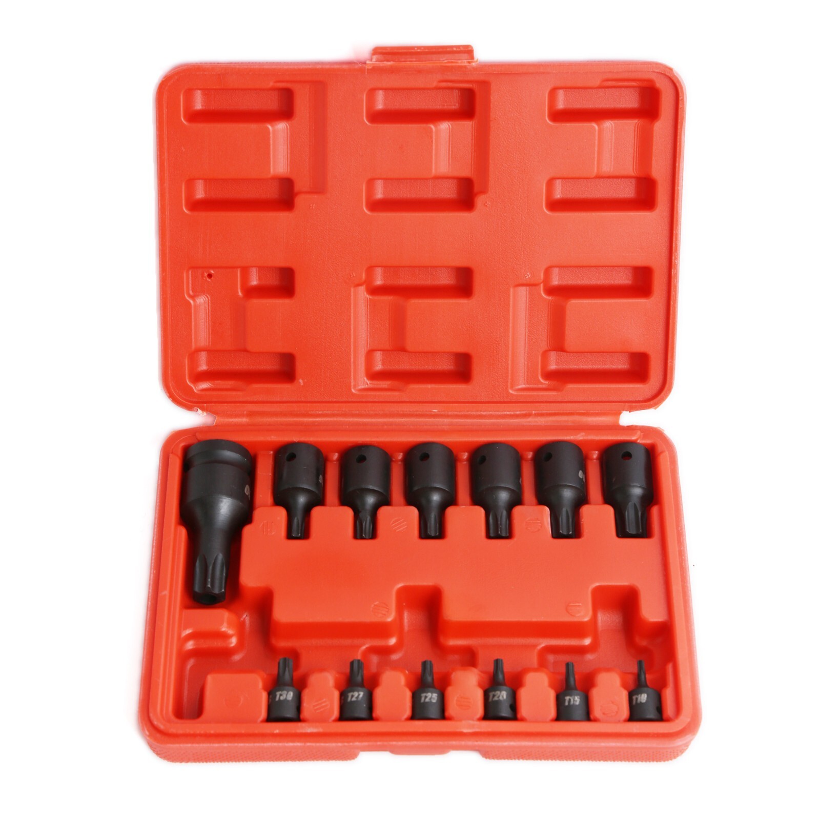 13PCS 1/4" 3/8" 1/2" Drive Torx Impact Socket | Star Bit Wrench Pro Tool Set