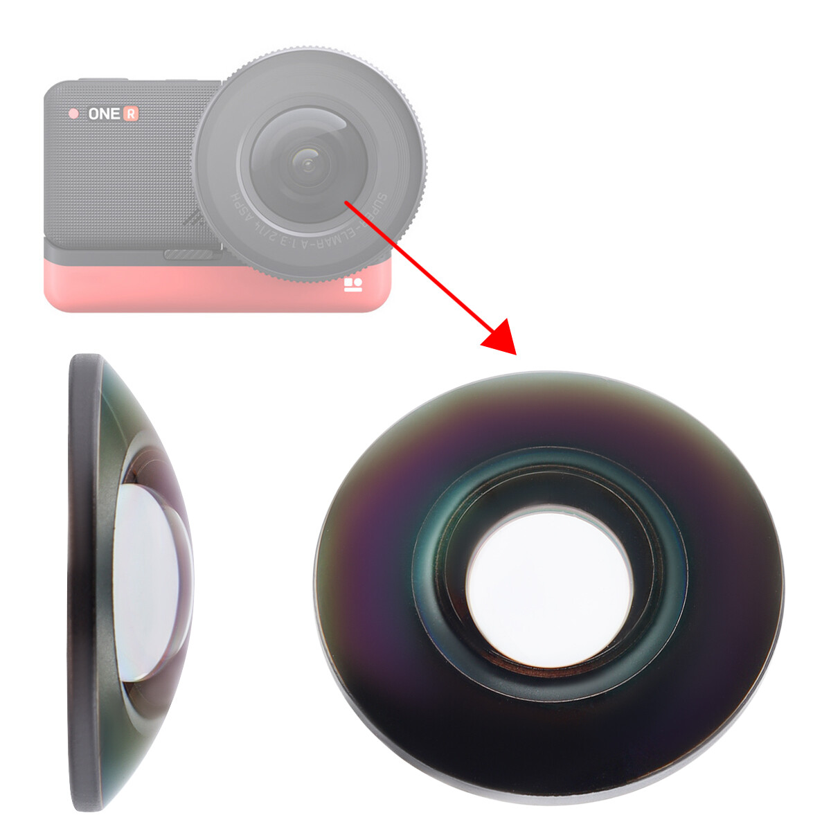 Camera Lens Replacement For Insta360 One X/One R/One X2/One RS Camera Authentic