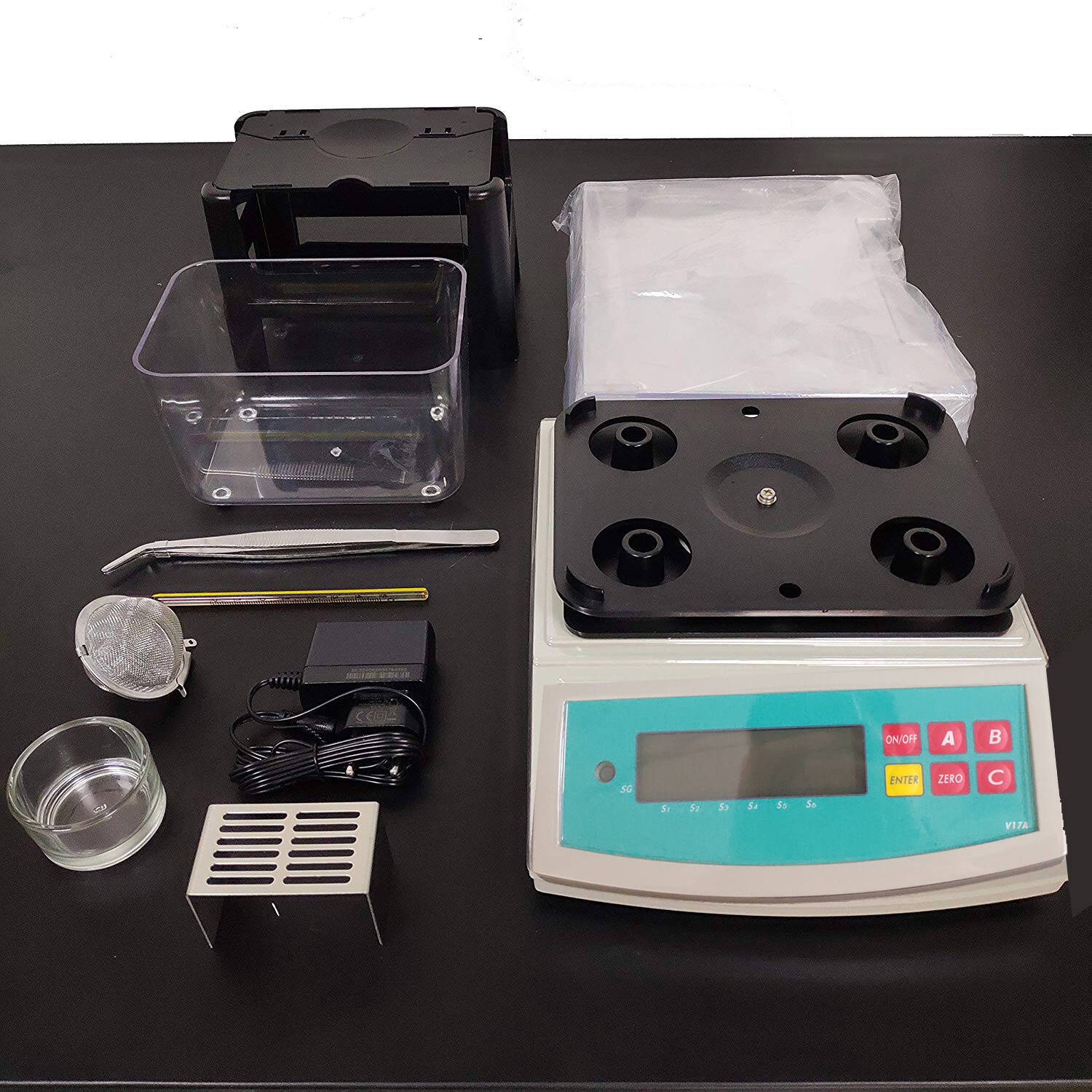 Plastic Density Meter Tester Densitometer Equipment 0.001 g/cm3 Resolution