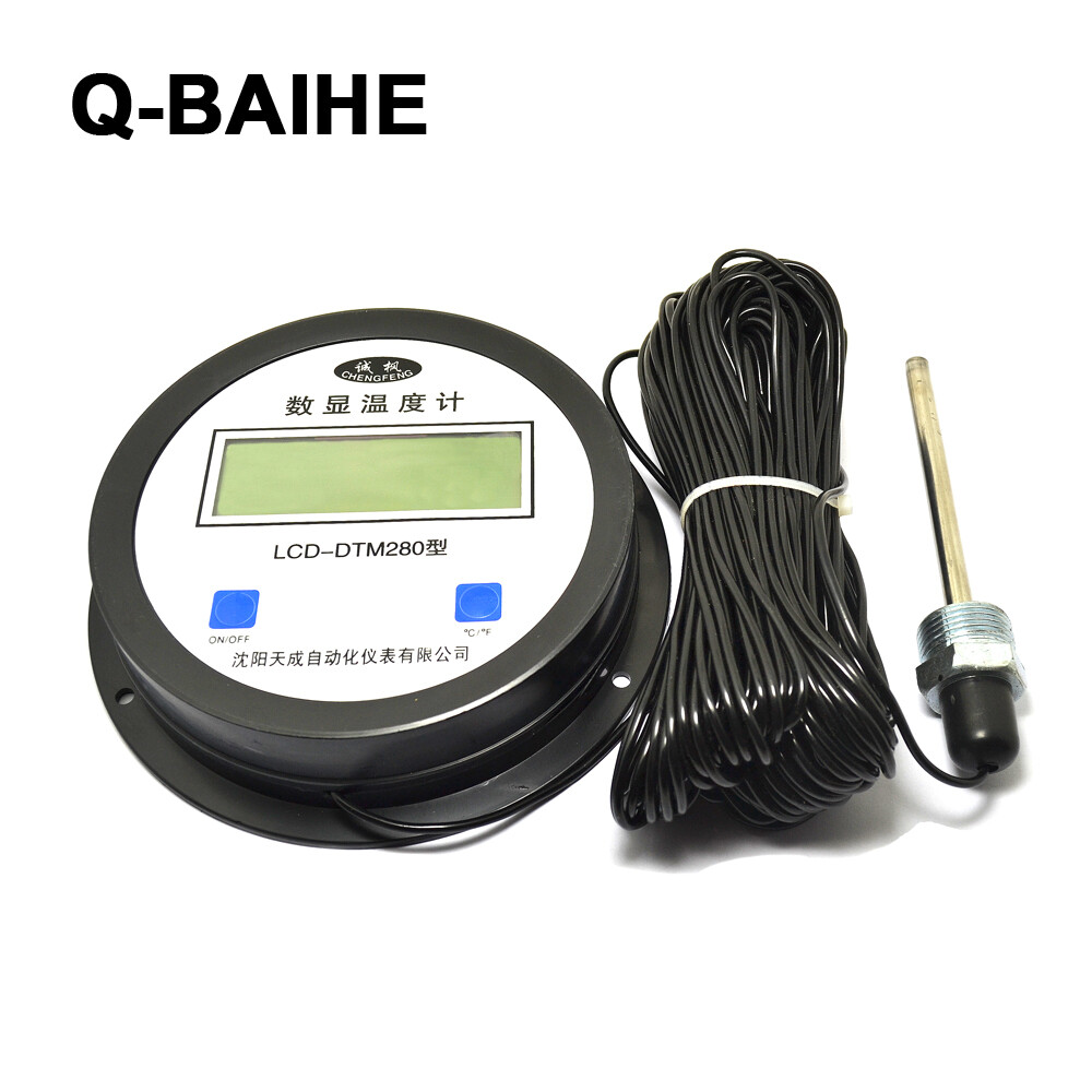 High Precision Digital Thermometer with Probe Temperature Measuring Instrument