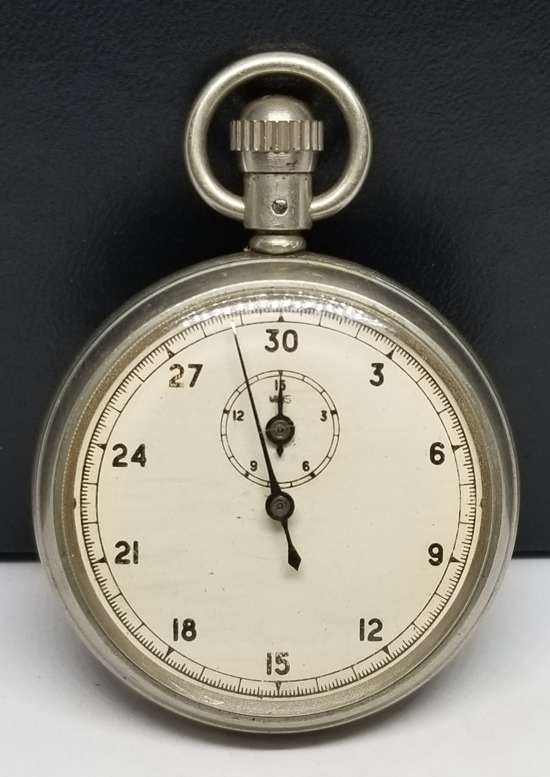 J0140 WW2 Era Cuprel Dennison Stop Watch, Not Working.