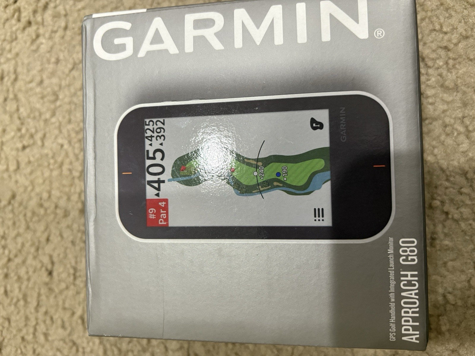 Garmin Approach G80 Handheld Golf GPS & Launch Monitor