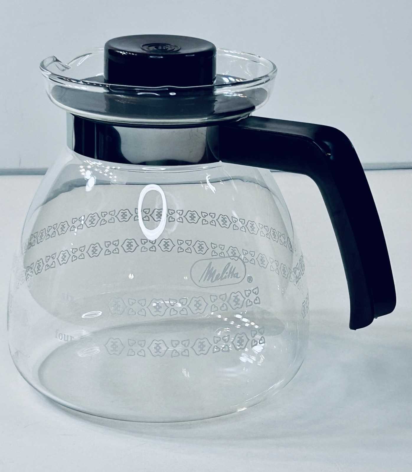 Vtg Melitta 10 Cup Filter Drip Glass Coffee Pot Carafe Replacement