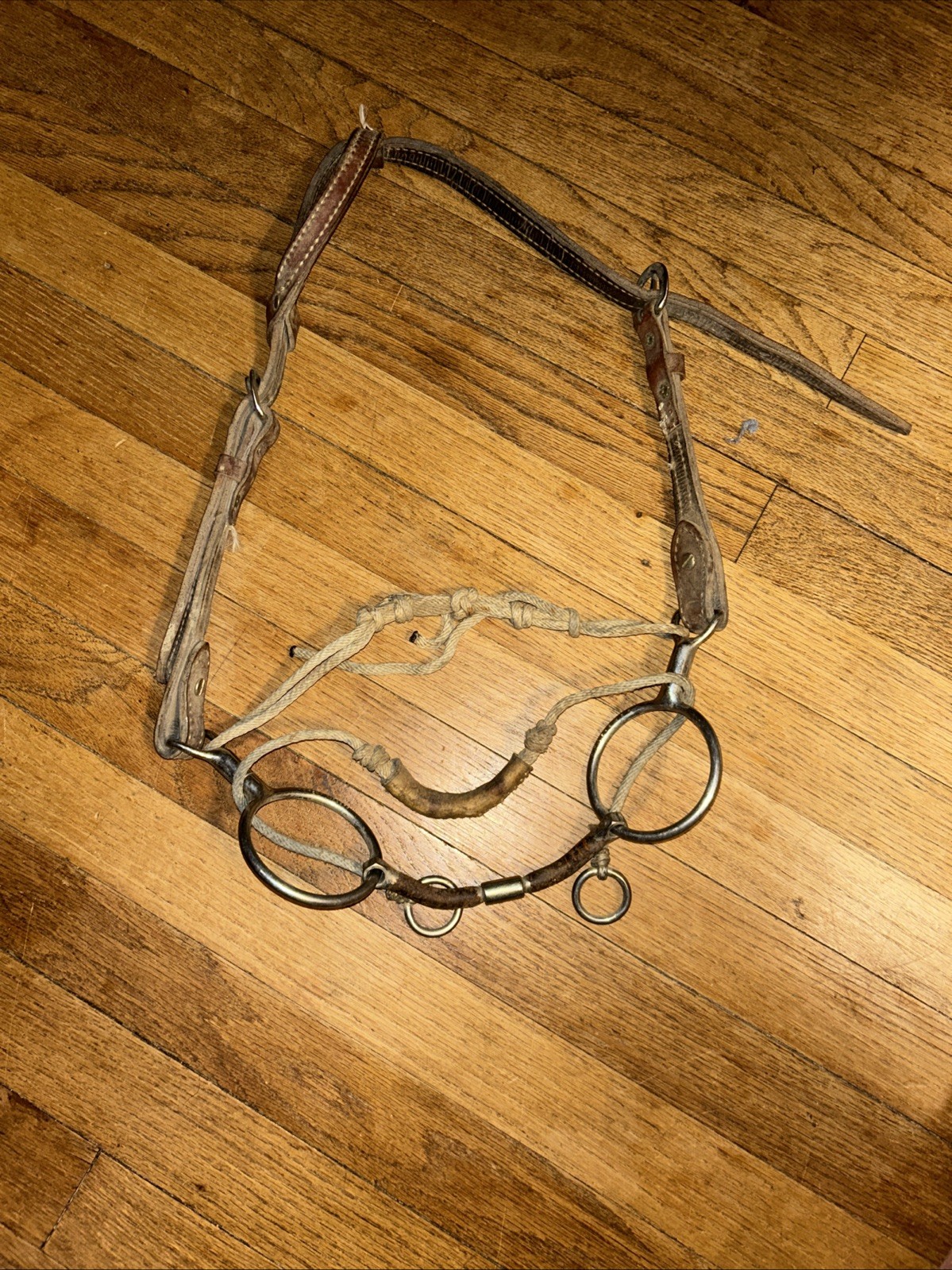 Mylers Horse Bit Marked USA Patent Number  5062255