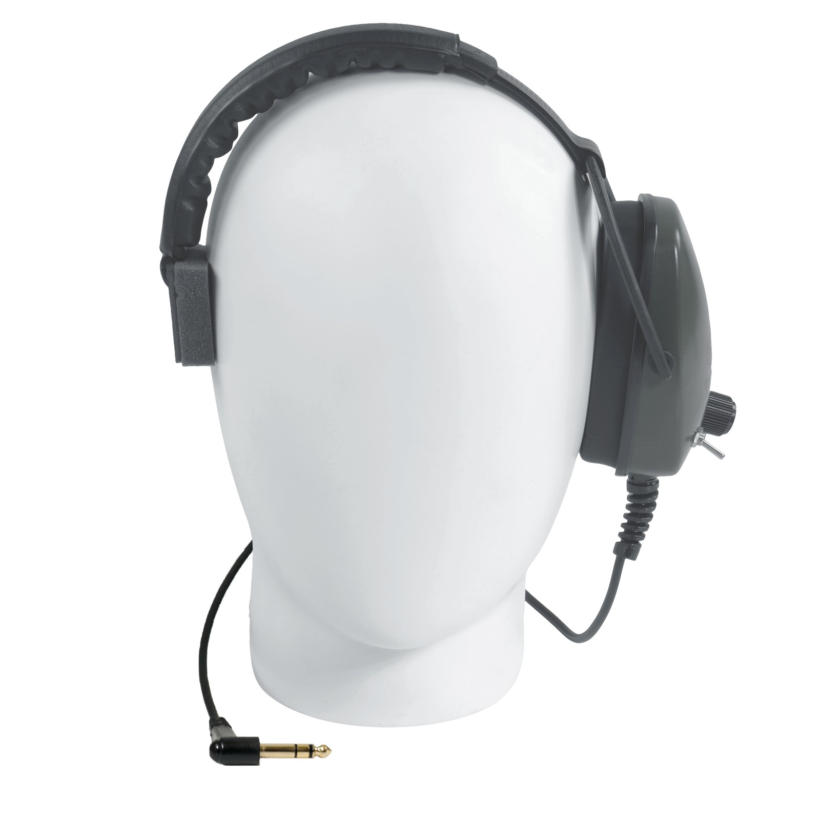 DetectorPro Rattler Platinum One-Sided Headphones w/ 1/4" Angle Plug