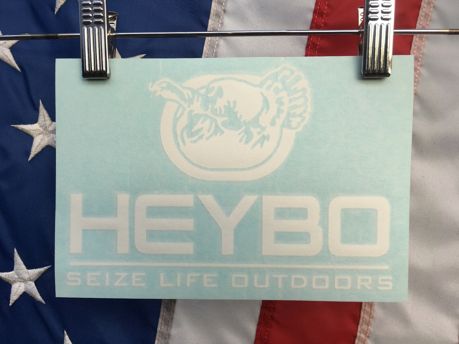 Heybo - Turkey die-cut sticker decal - 8" x 5.5" - New without Tags