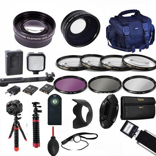 LED LIGHT / LENSES / TRIPOD /FILTERS/ PRO KIT FOR NIKON COOLPIX P900 ALL U NEED